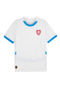 Fotbalové Dres Česká Republika Venkovní Oblečení ME 2024 Krátký Rukáv